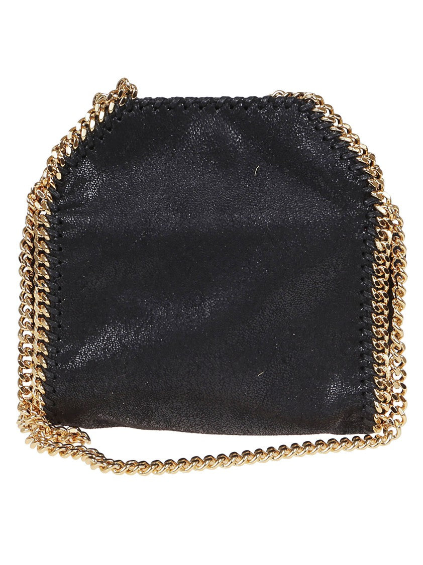 Stella Mccartney Tiny Tote Eco Shaggy Deer W/Gold Color Chain
