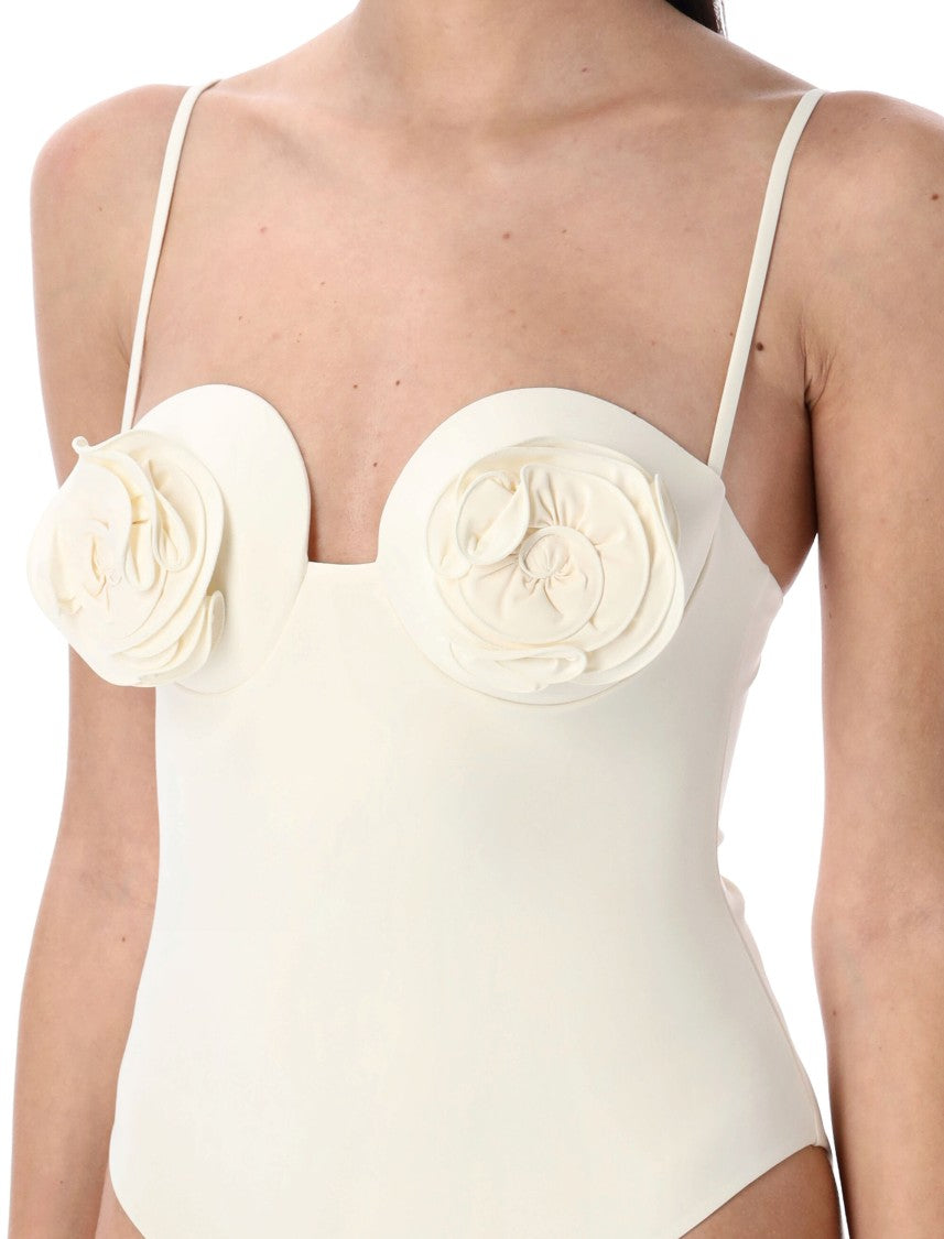 Magda Butrym One-Piece Swimsuit With Sweetheart Neckline