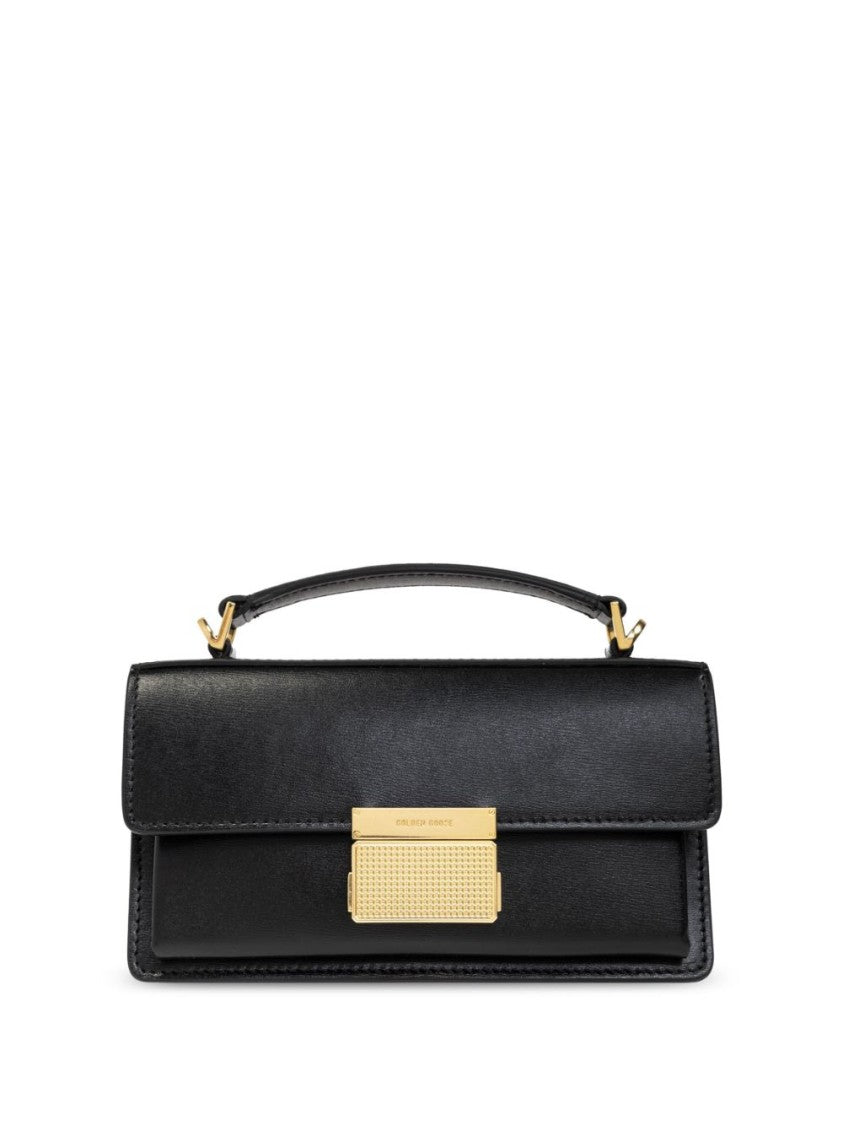 Golden Goose Black Leather Handbag