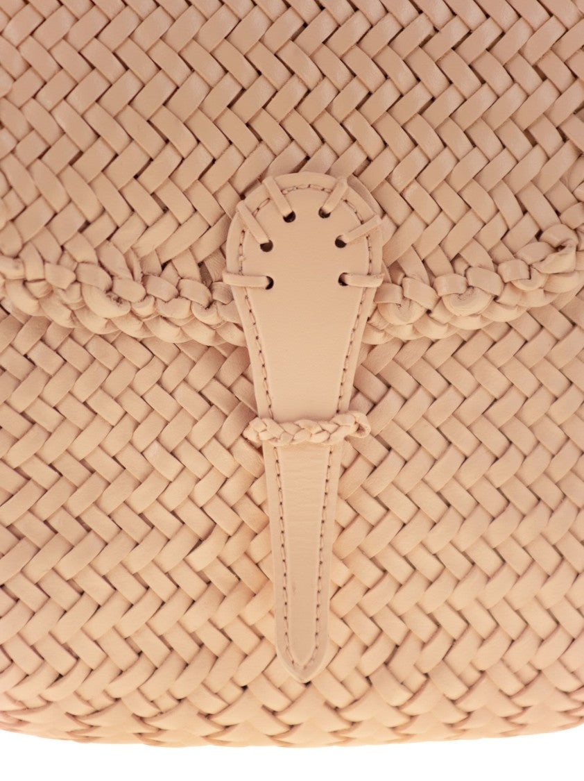 Dragon Mini City Bag - Woven Leather Bag