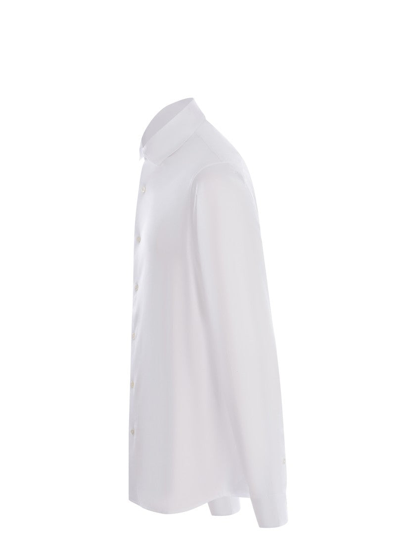 Filippo De Laurentis Classic Long-Sleeve Cotton Jersey Shirt