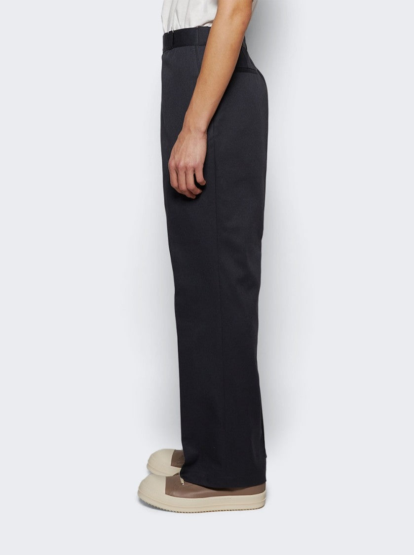Maison Margiela Tailored Grey Pants With Structured Waistband