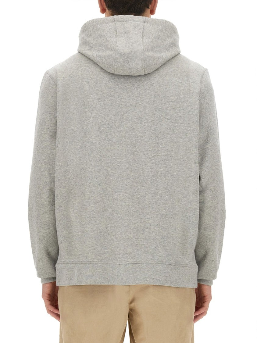 Maison Kitsuné X Barbour Hoodie And Fox Head