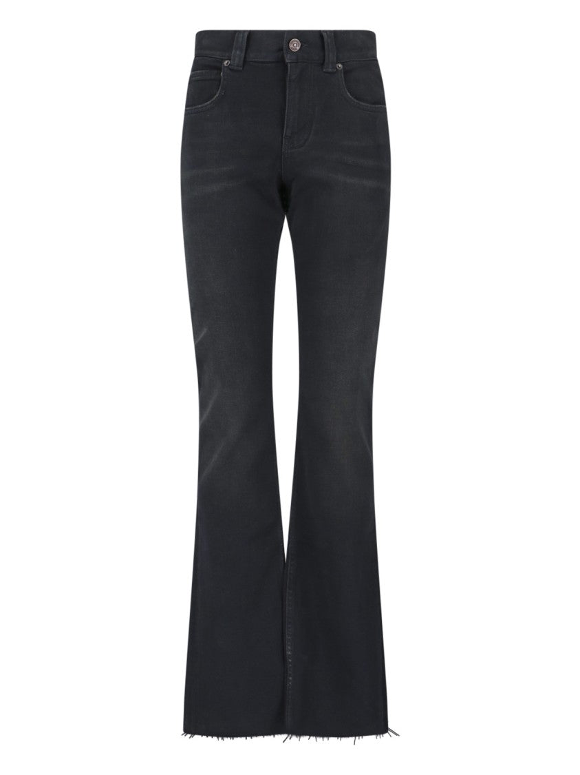 Balenciaga Bootcut Black Denim Jeans