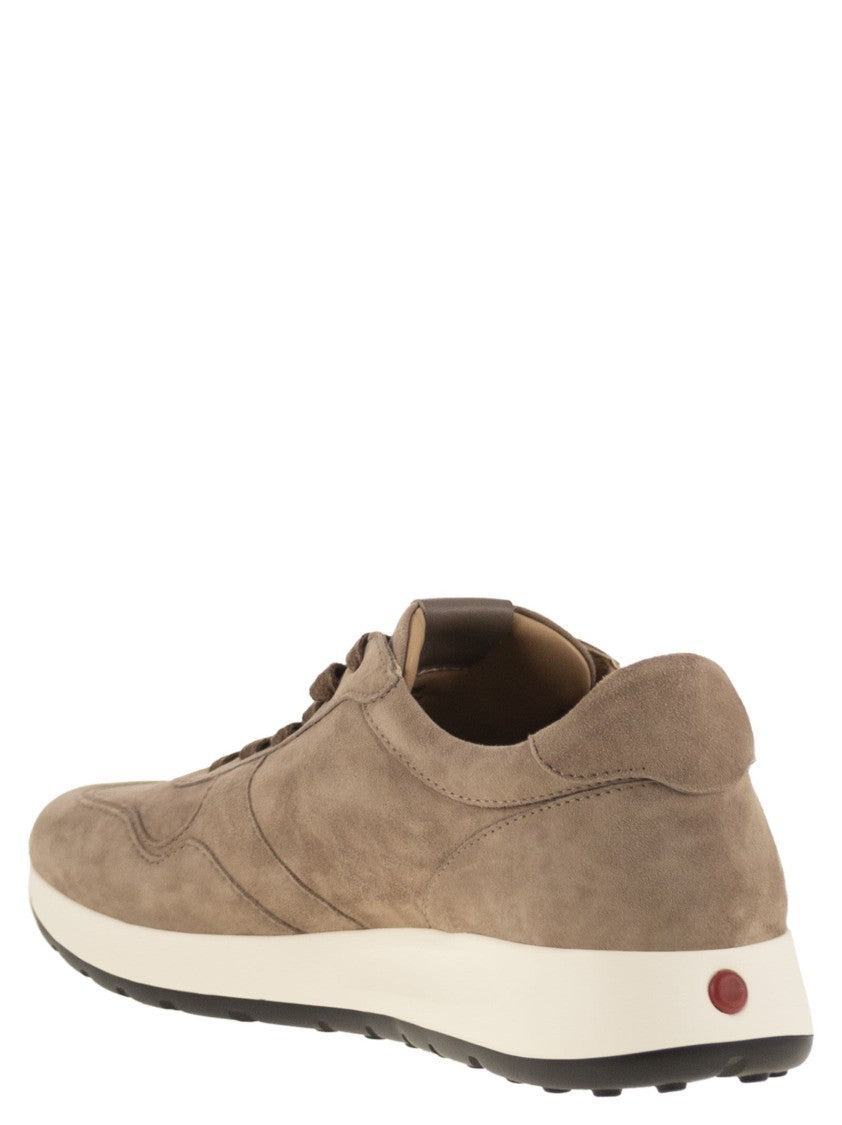 Tod's Red Dot Suede Sneakers By Pashmy
