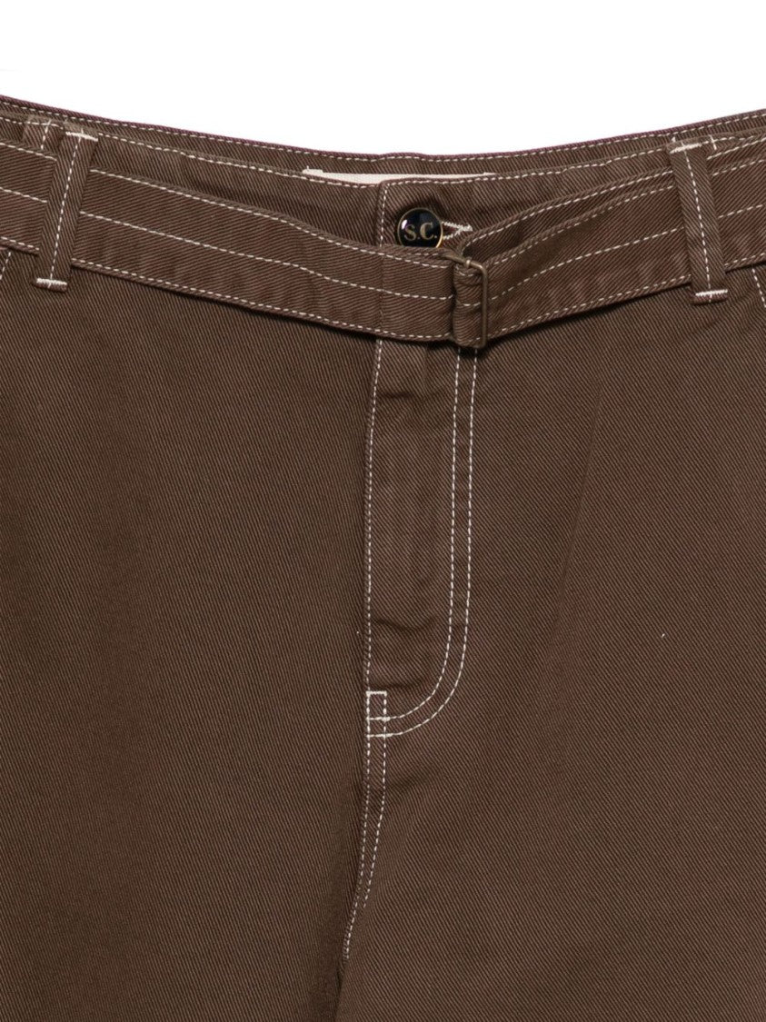 Semi Couture Relaxed Fit Brown Jeans