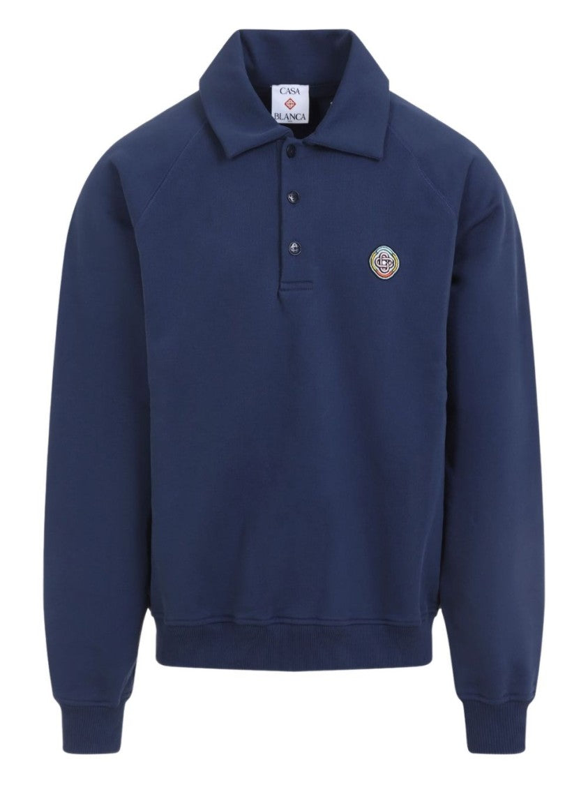 Casablanca Long Sleeve Pullover Sweater