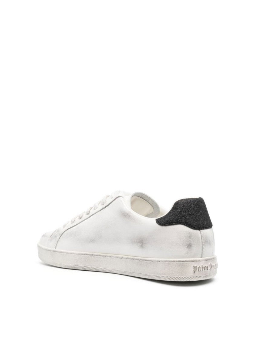 Palm Angels Spray Print Flame Logo Sneakers