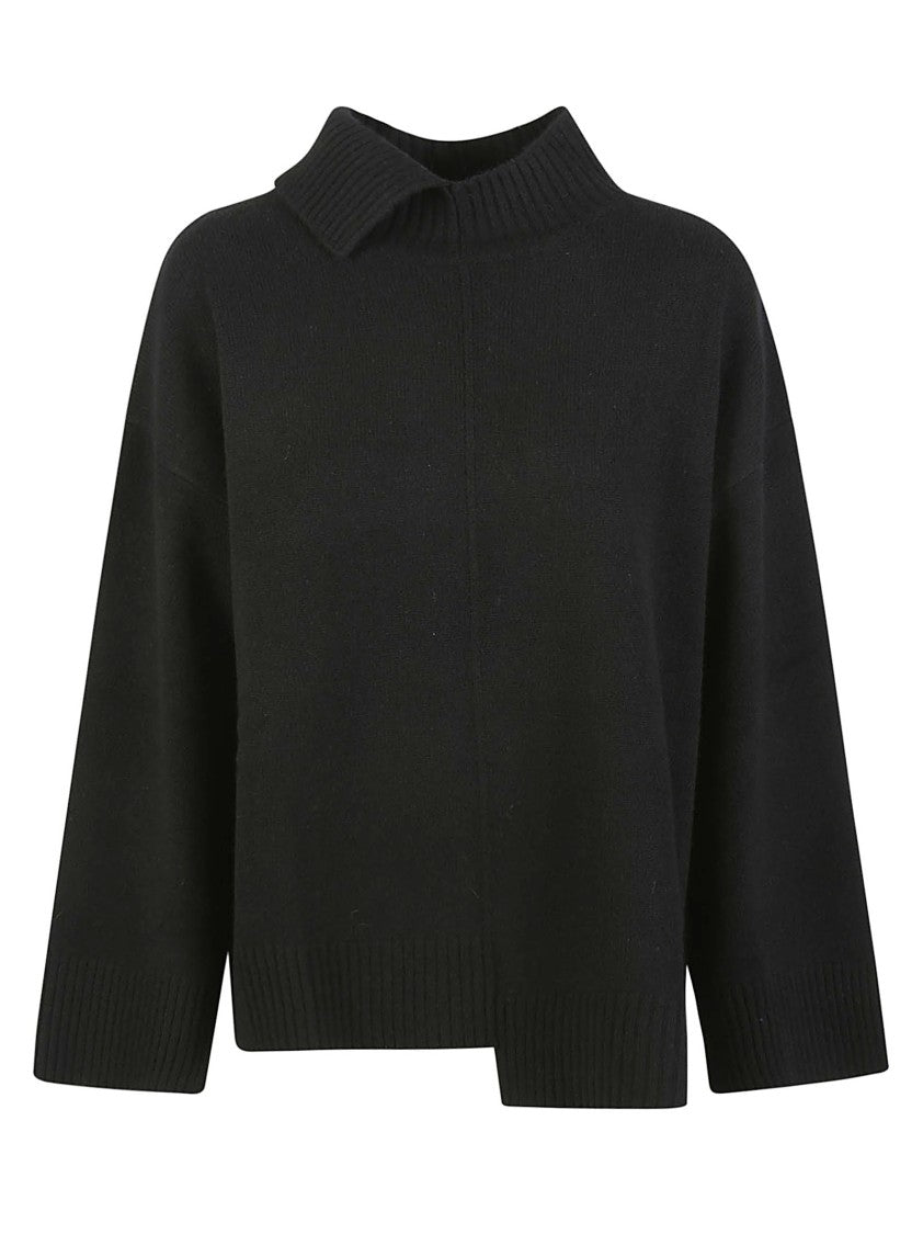 Parosh High Neck Sweater With Relaxed Fit