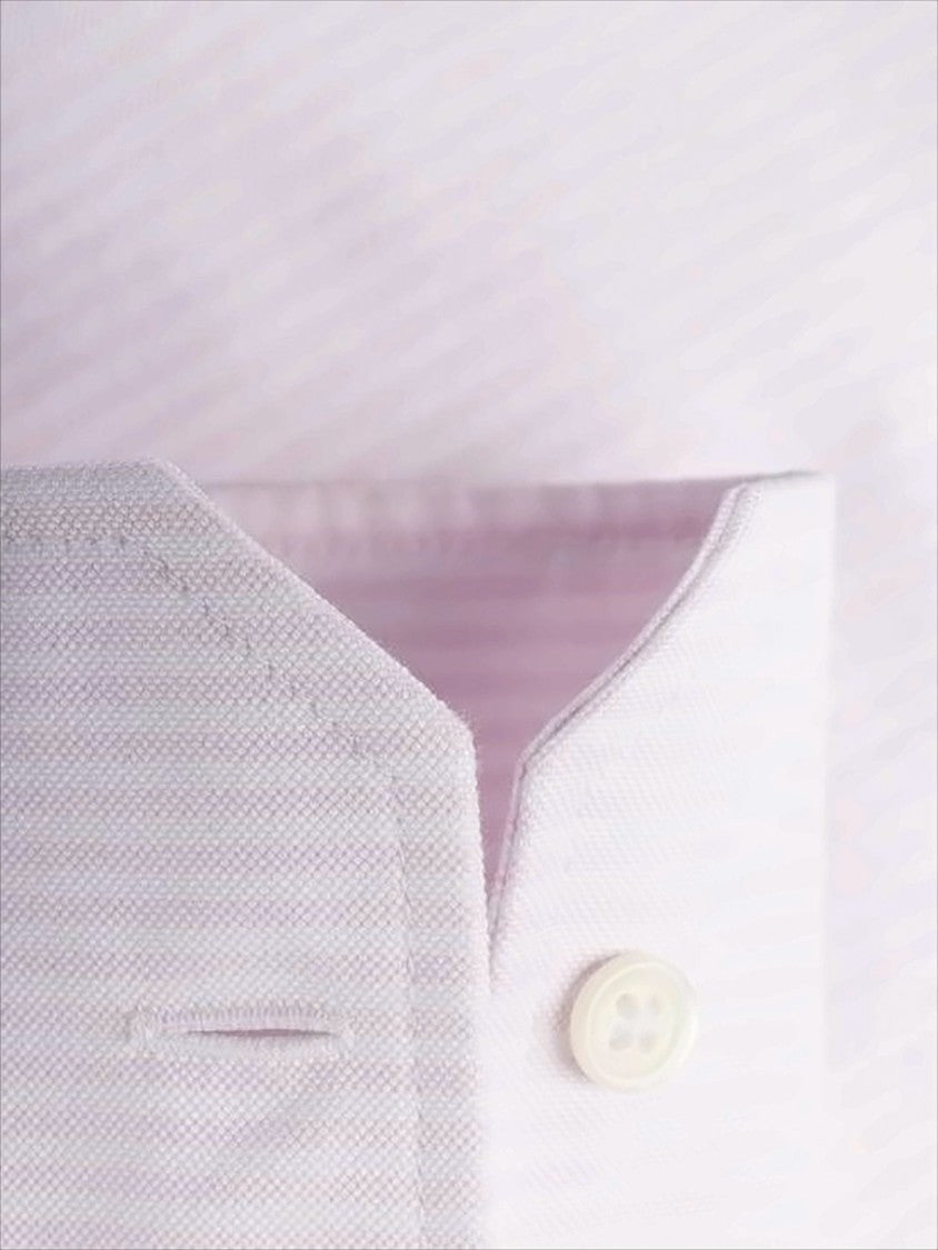 Thom Browne Classic Button-Down Shirt With Striped Arm Bands