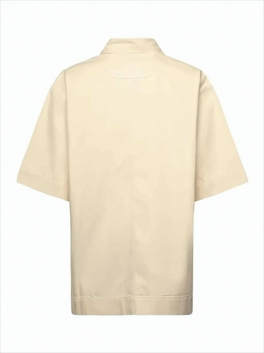 Jacquemus Boxy Silhouette Short-Sleeved Shirt With Classic Collar