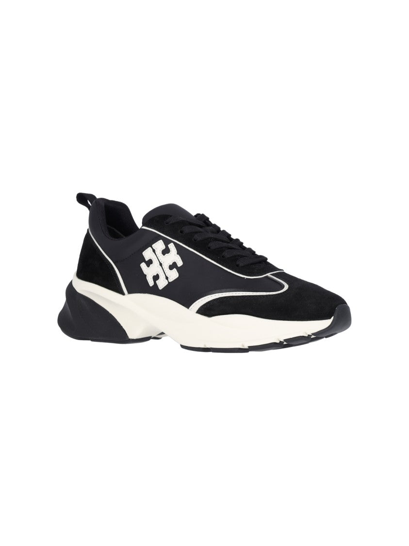 Tory Burch Good Luck Sneakers – Black