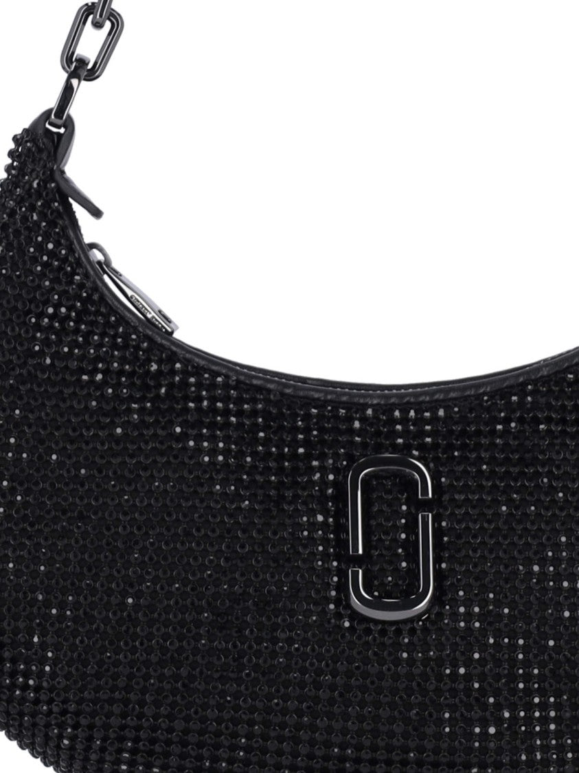 Marc Jacobs Small Curve' Shoulder Bag – Black