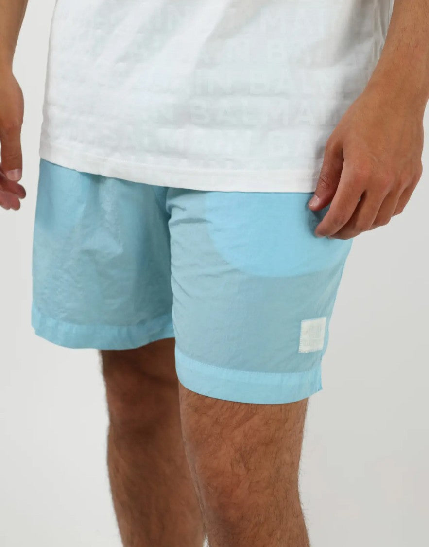 C.P. Company Eco-Chrome R Logo Swim Shorts
