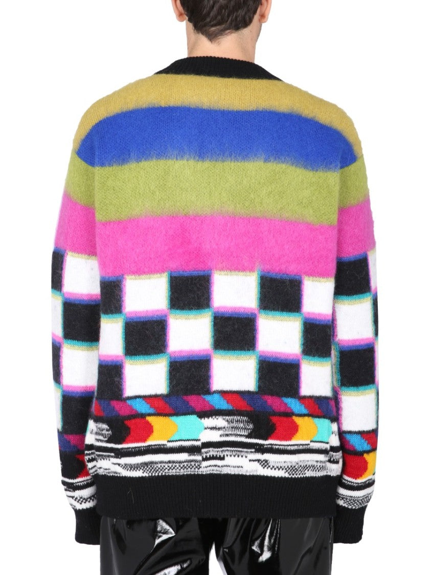 Dolce & Gabbana "Glitch" Sweater