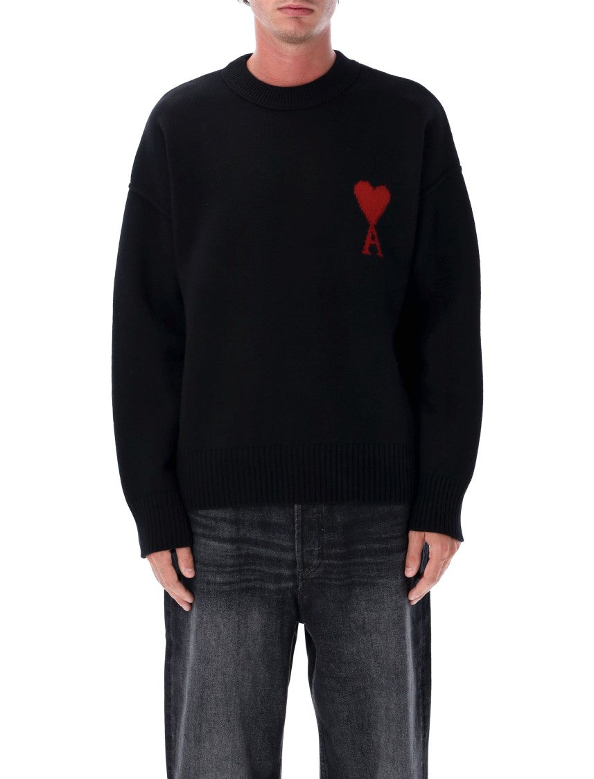 Ami Red Adc Sweater