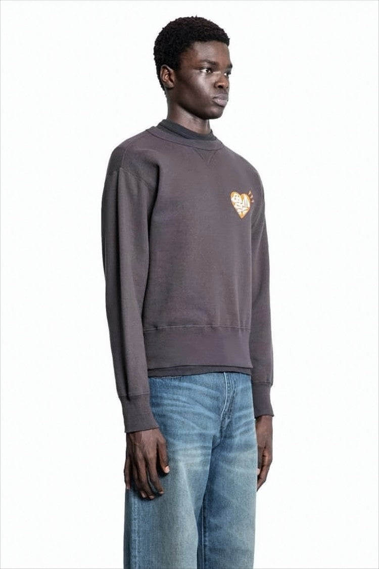 Humanmade Long-Sleeve Sweatshirt With Graphic Accents And Relaxed Fit