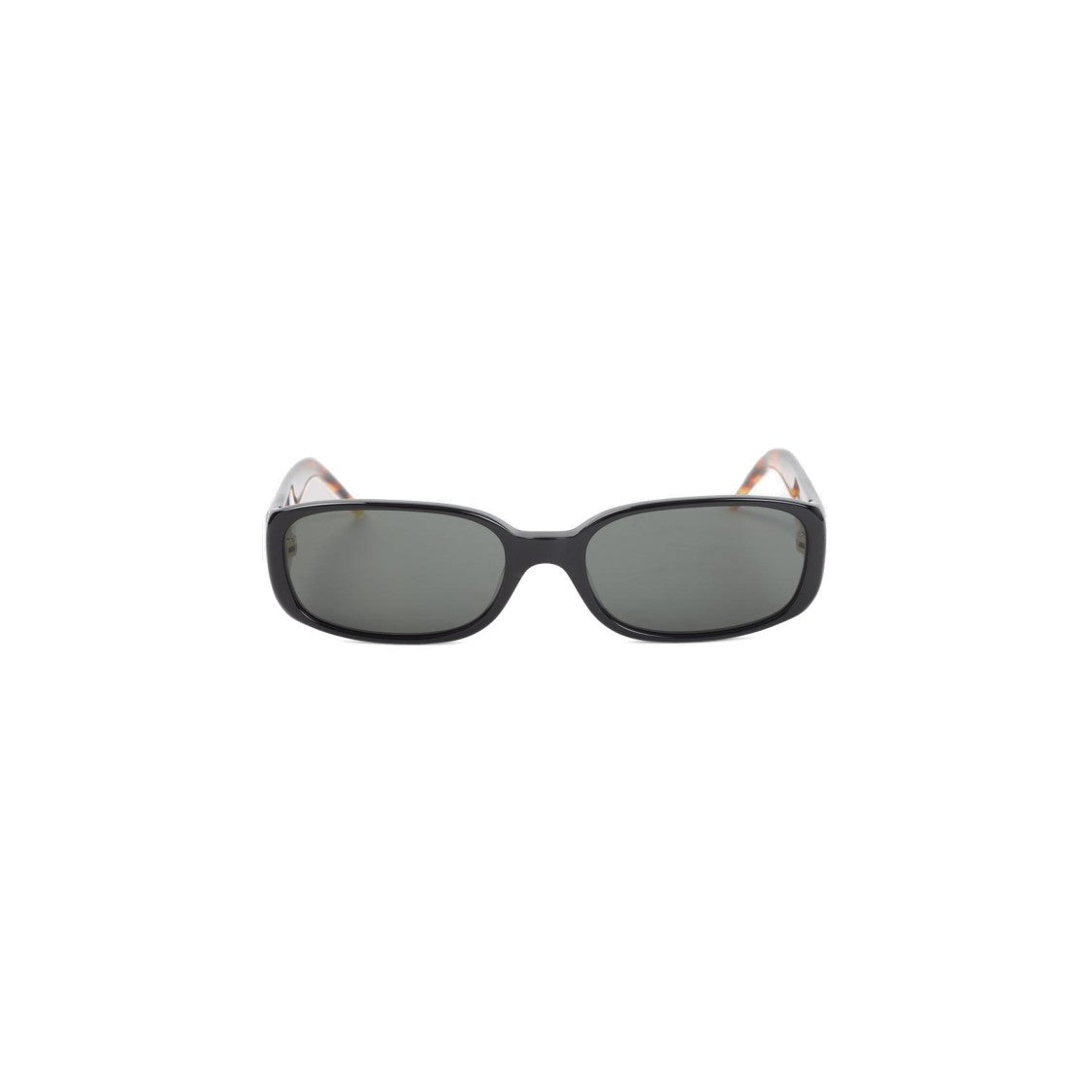 Casablanca Bold Rectangular Frame Sunglasses With Tortoiseshell Accents