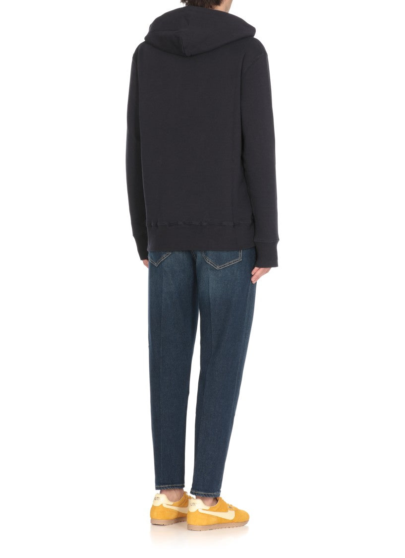 Autry Classic Blue Cotton Hoodie