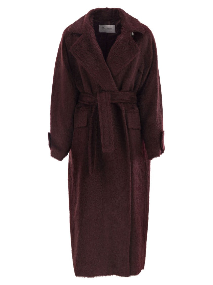 Max Mara Albata1234 - Long Coat In Alpaca And Wool