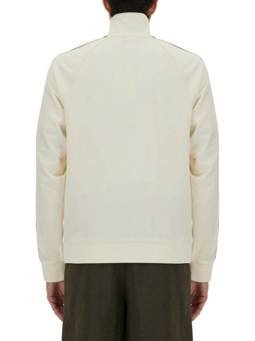 Fred Perry Track Jacket With Contrasting Webbing