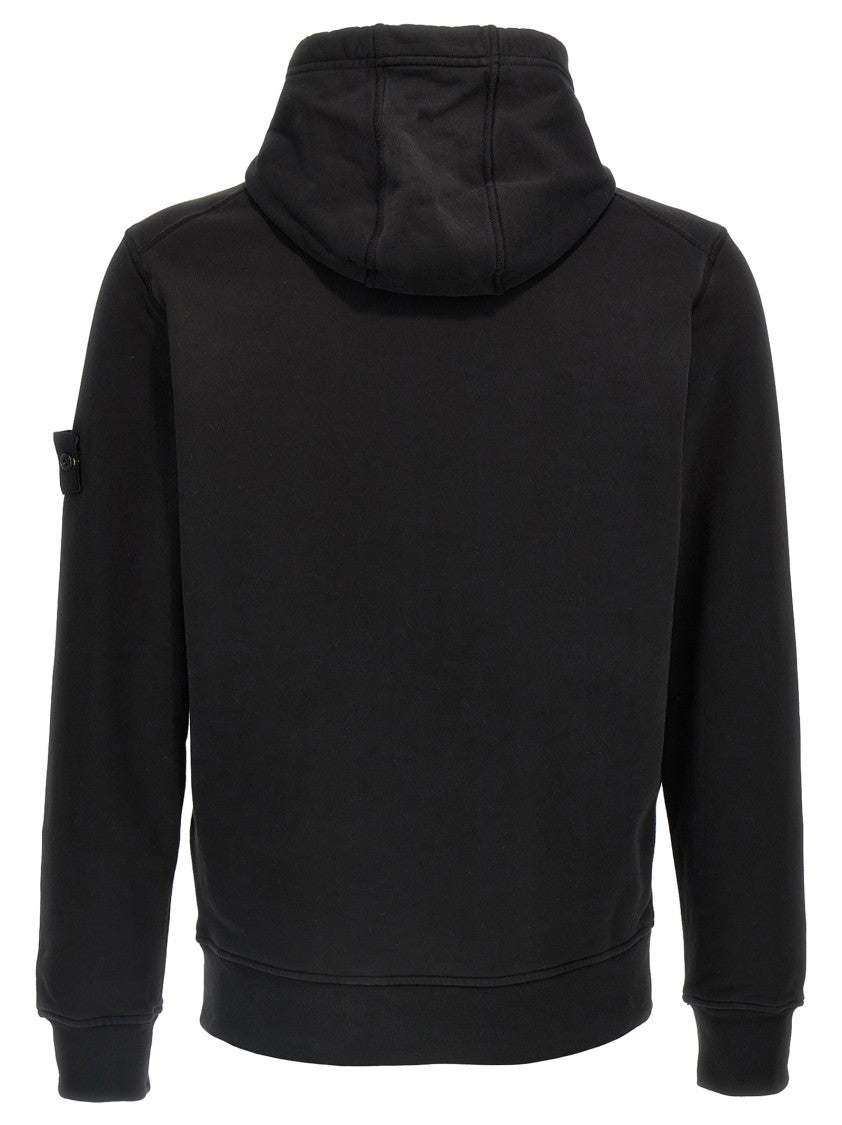 Stone Island Logo Badge Hoodie