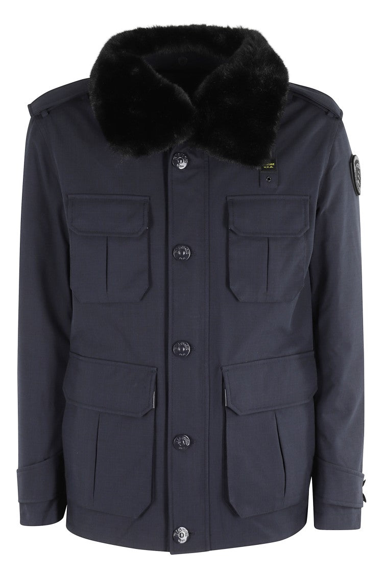Blauer Radford Structured Blue Jacket