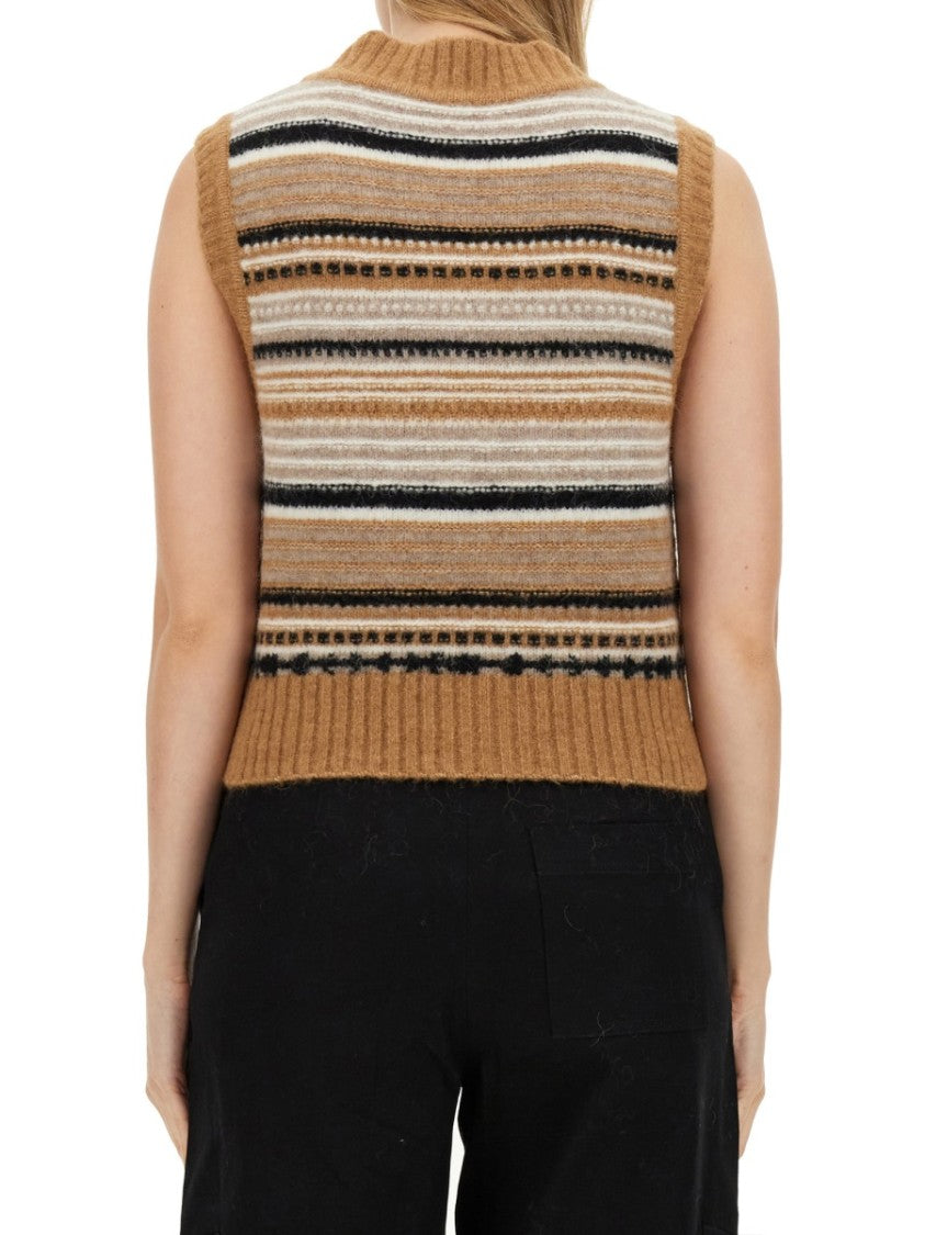 Ganni V-Neck Vest