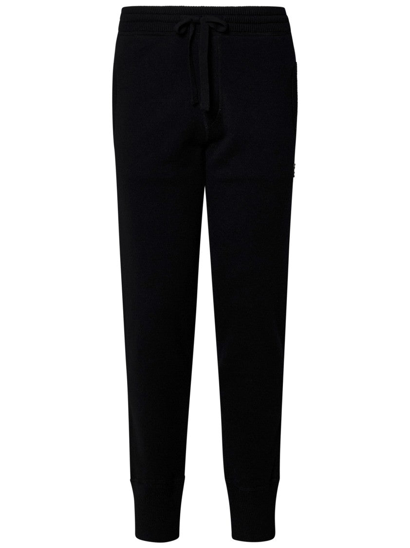 Dolce & Gabbana Tapered Black Jogging Trousers