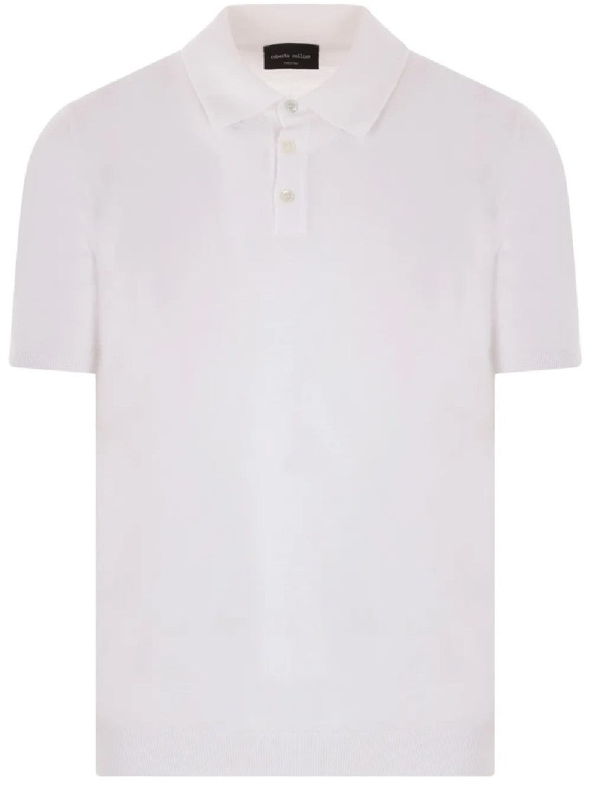 Roberto Collina Short-Sleeved Polo With Classic Collar