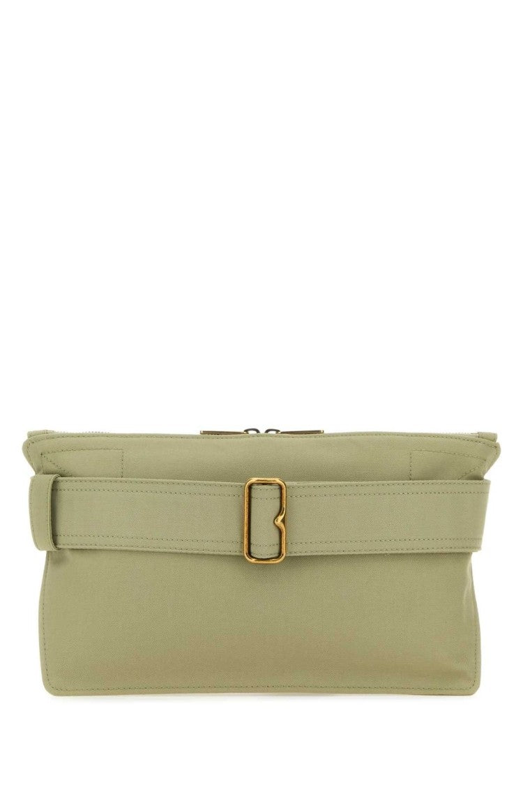 Burberry Rectangular Shoulder Bag With Embossed Detailing