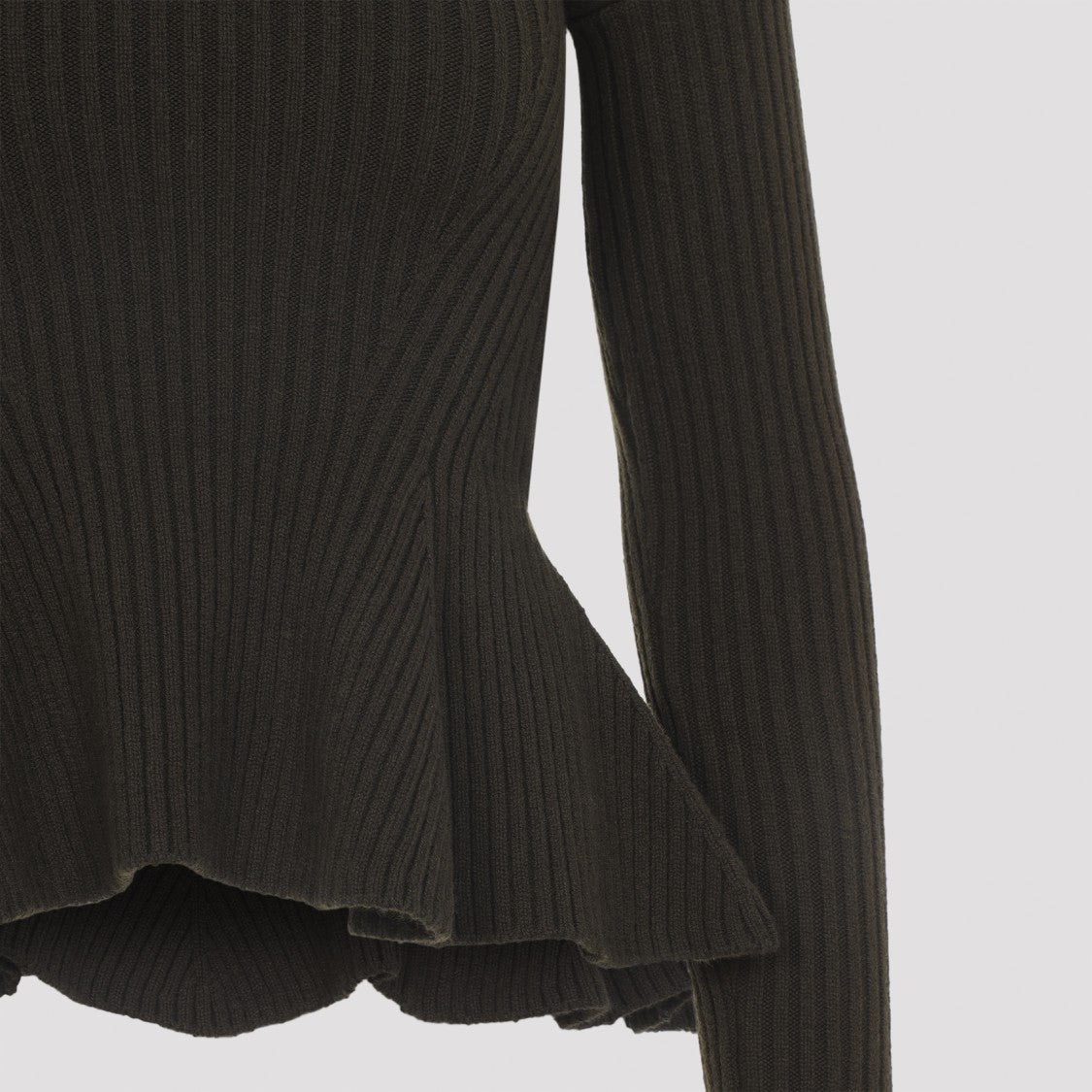 Max Mara Bolsena Green Wool Sweater