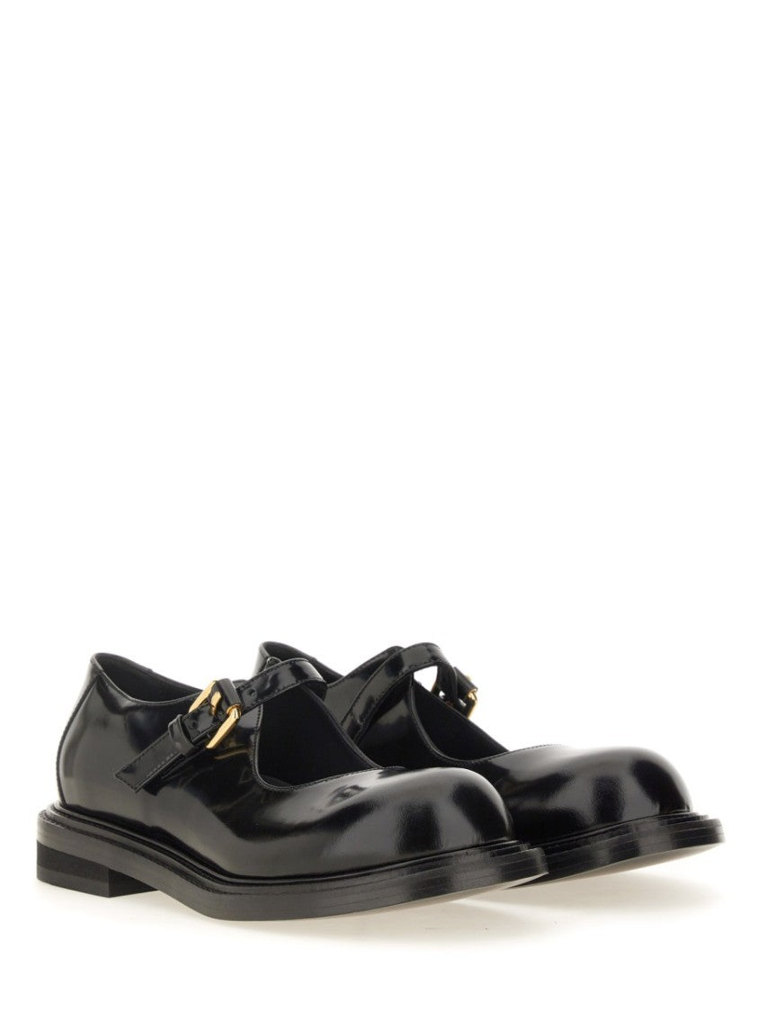 Moschino "Olive" Moccasin