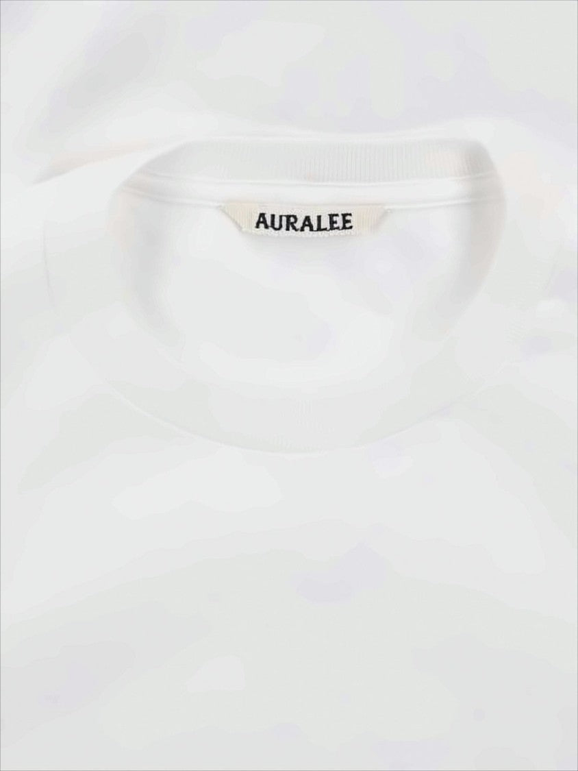 Auralee White Short-Sleeve T-Shirt