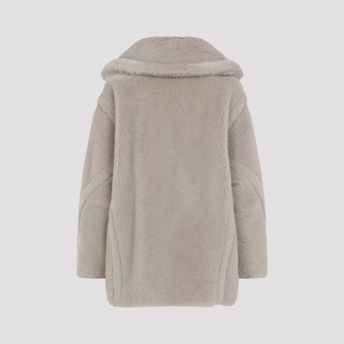 Max Mara Olga Teddy Beige Alpaca Coat
