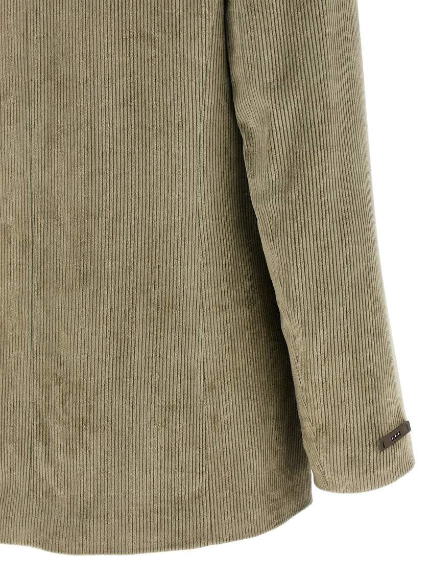 Peserico Ribbed Velvet Blazer