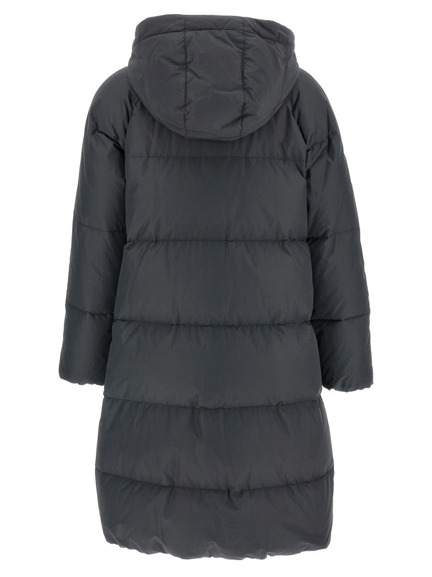 Brunello Cucinelli 'Shiny Zipper Pull' Down Jacket
