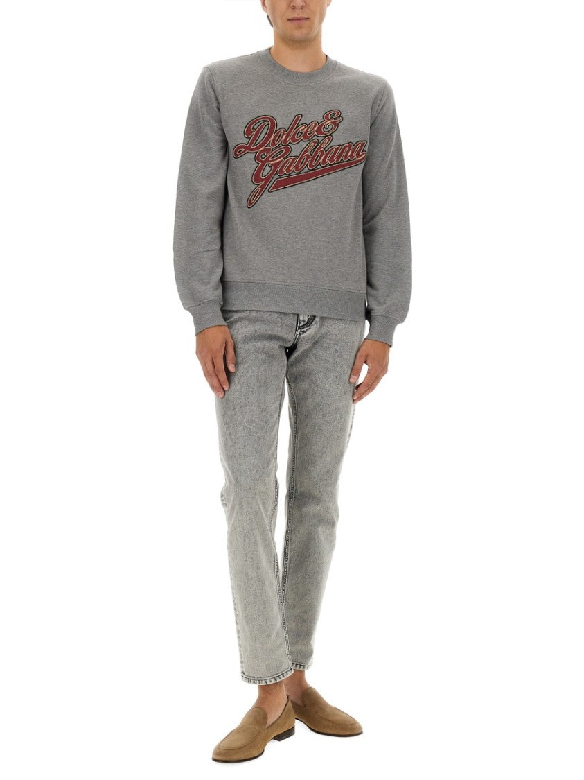 Dolce & Gabbana Regular Fit Cotton Pants