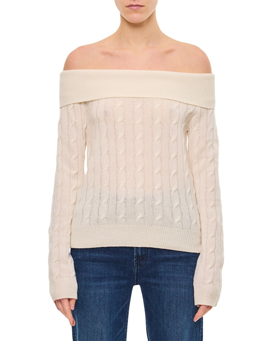 Ralph Lauren Collection Off Shoulder Knit