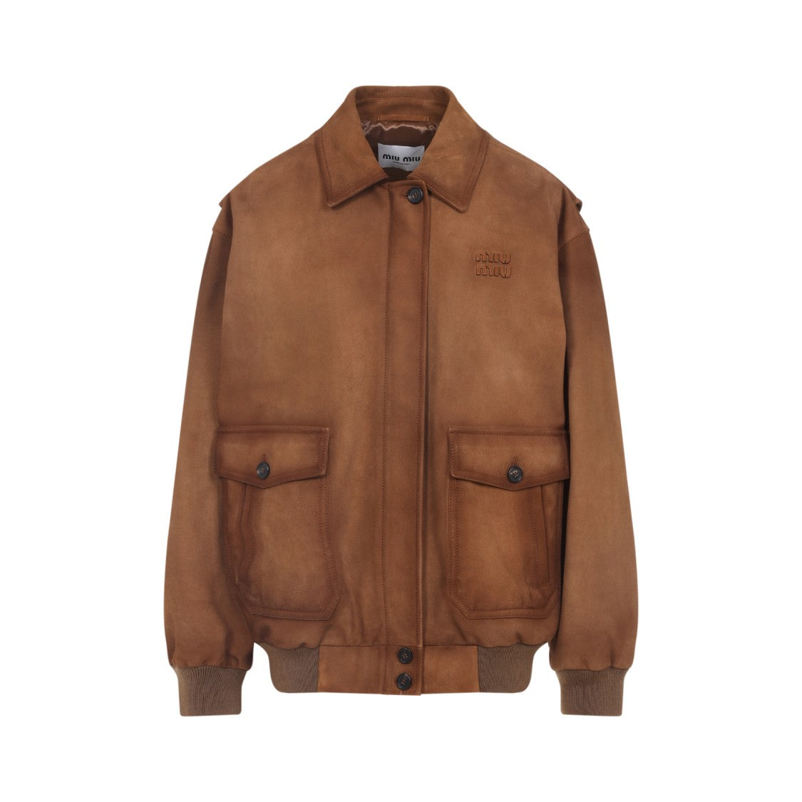 Miu Miu Lamb Leather Jacket