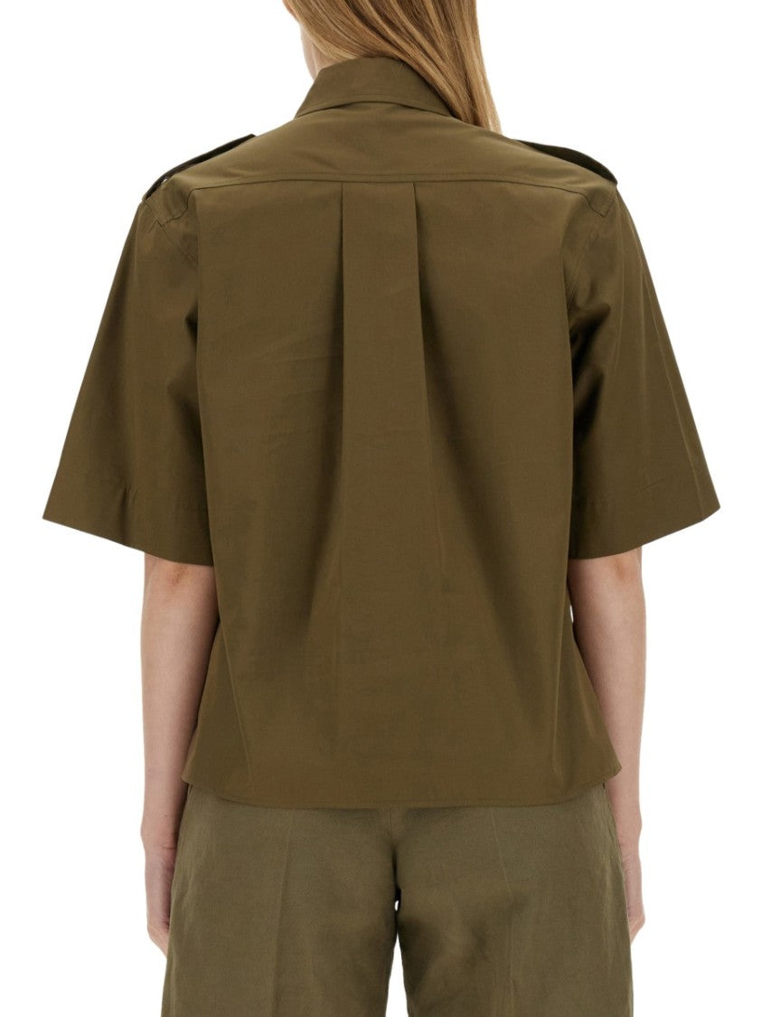 Aspesi Short-Sleeved Cotton Shirt