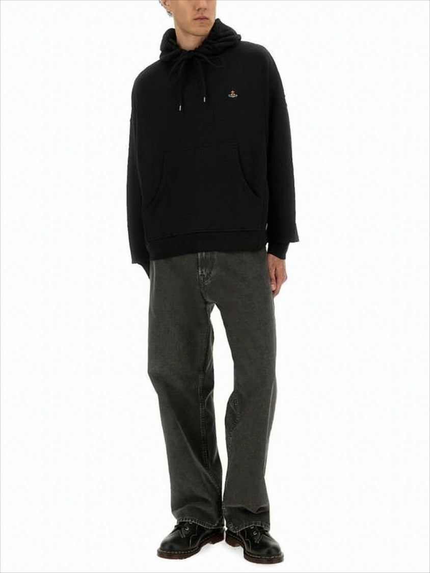 Vivienne Westwood Black Cotton Hoodie