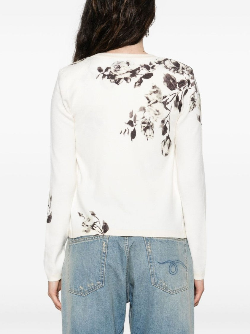 Blugirl Classic Knit Sweater With Long Sleeves