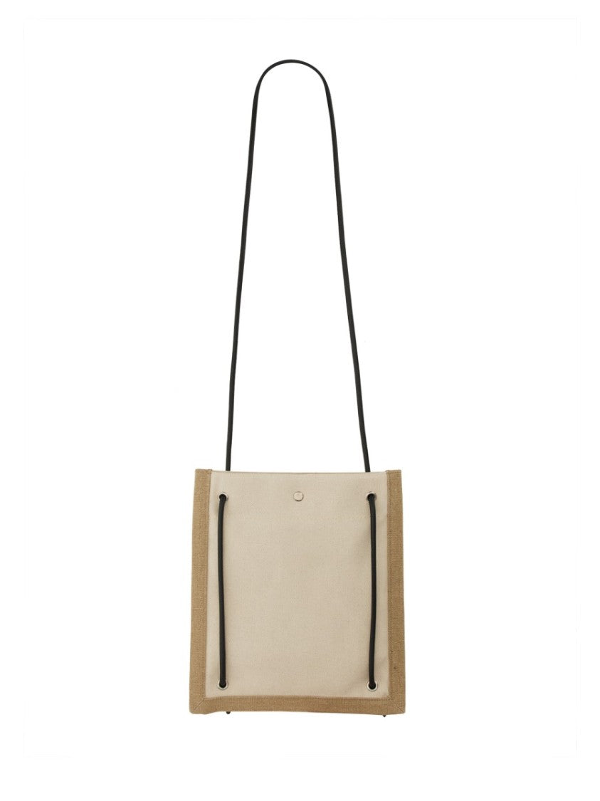 Saint Laurent Logo Print Shoulder Bag Backpack