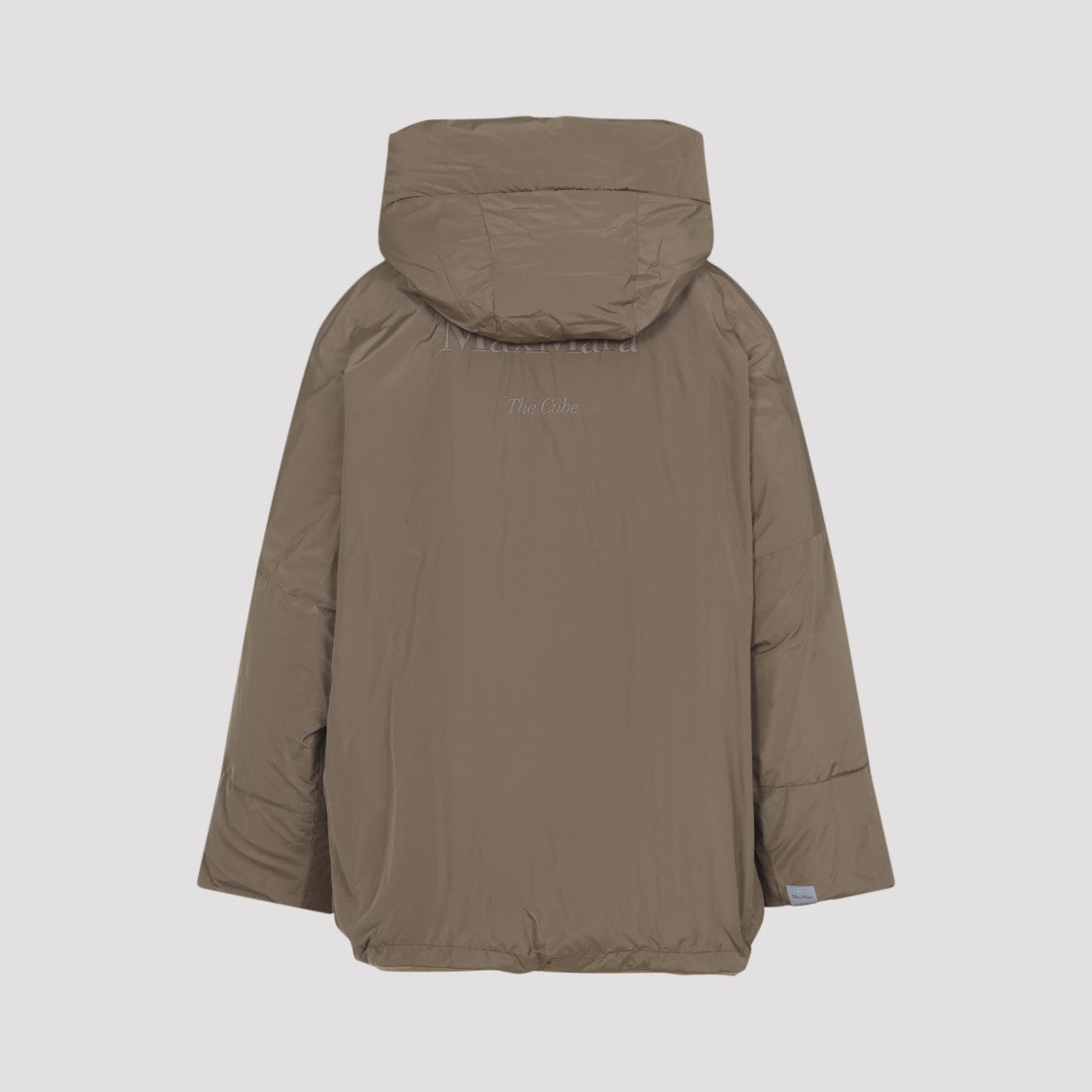 Max Mara Camel Brown Camel Wool Desiderio Padded Jacket