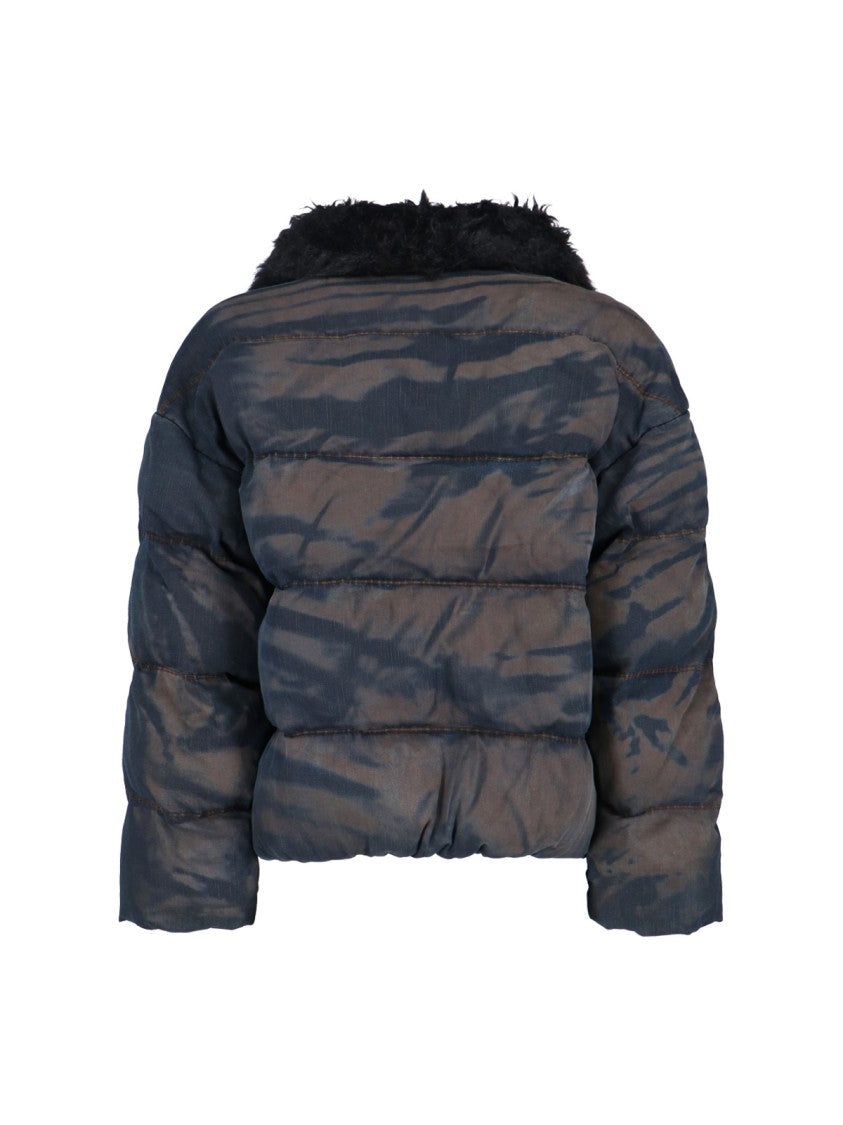 Diesel "W-Johns" Puffer Jacket – Multicolor