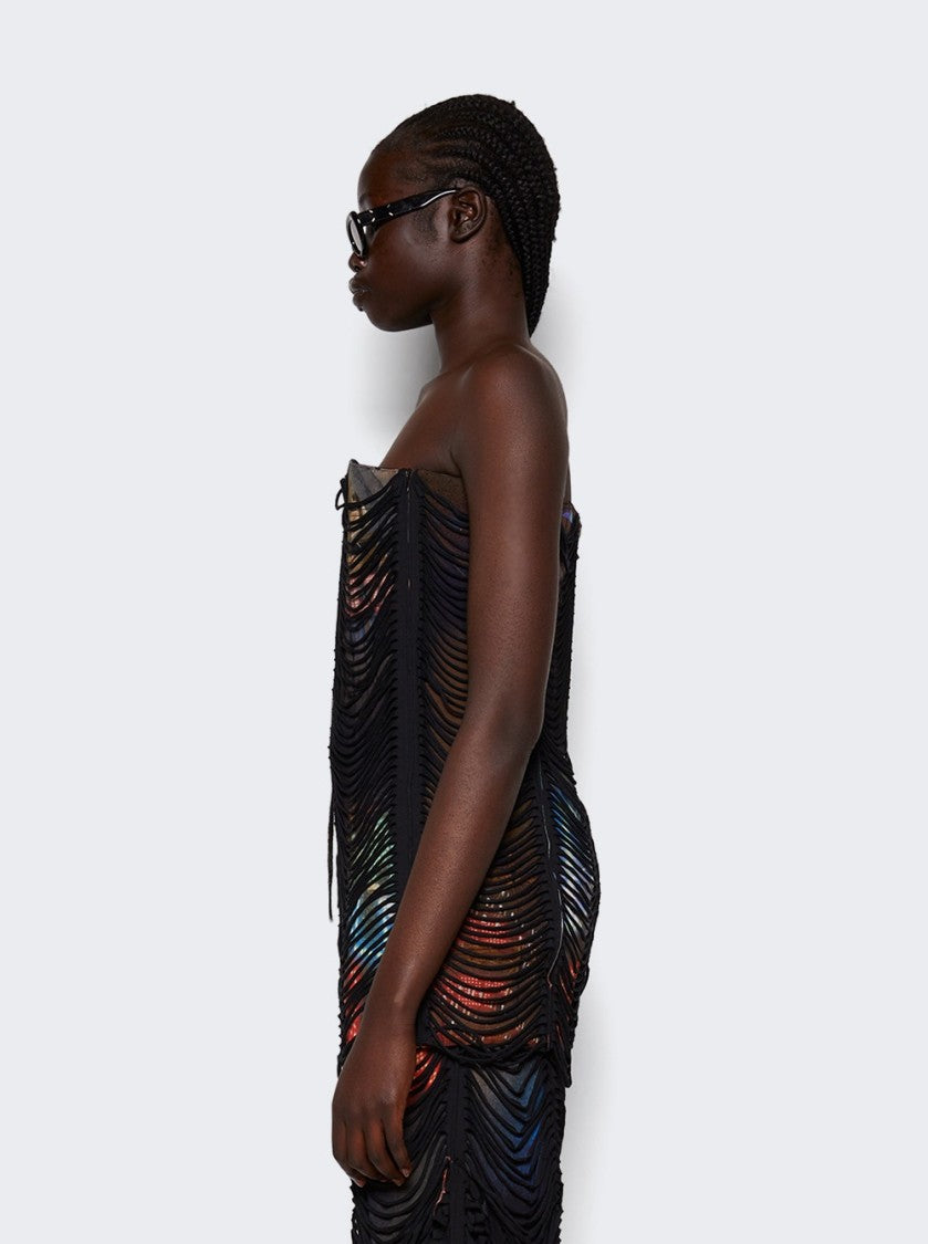 Jean Paul Gaultier X Shayne Oliver Slashing 3D Mini Dress