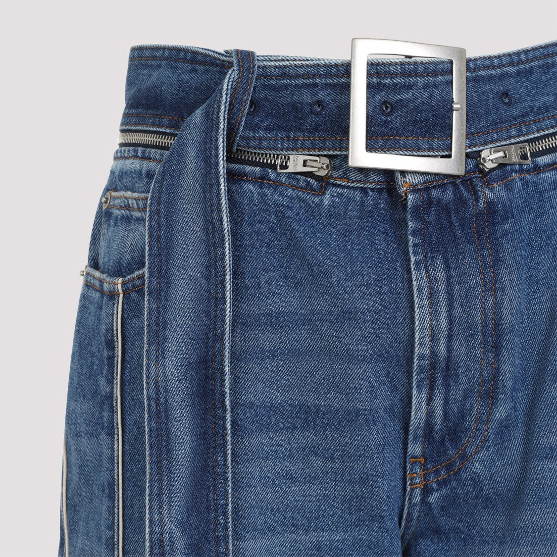 Jean Paul Gaultier Blue Denim Jeans