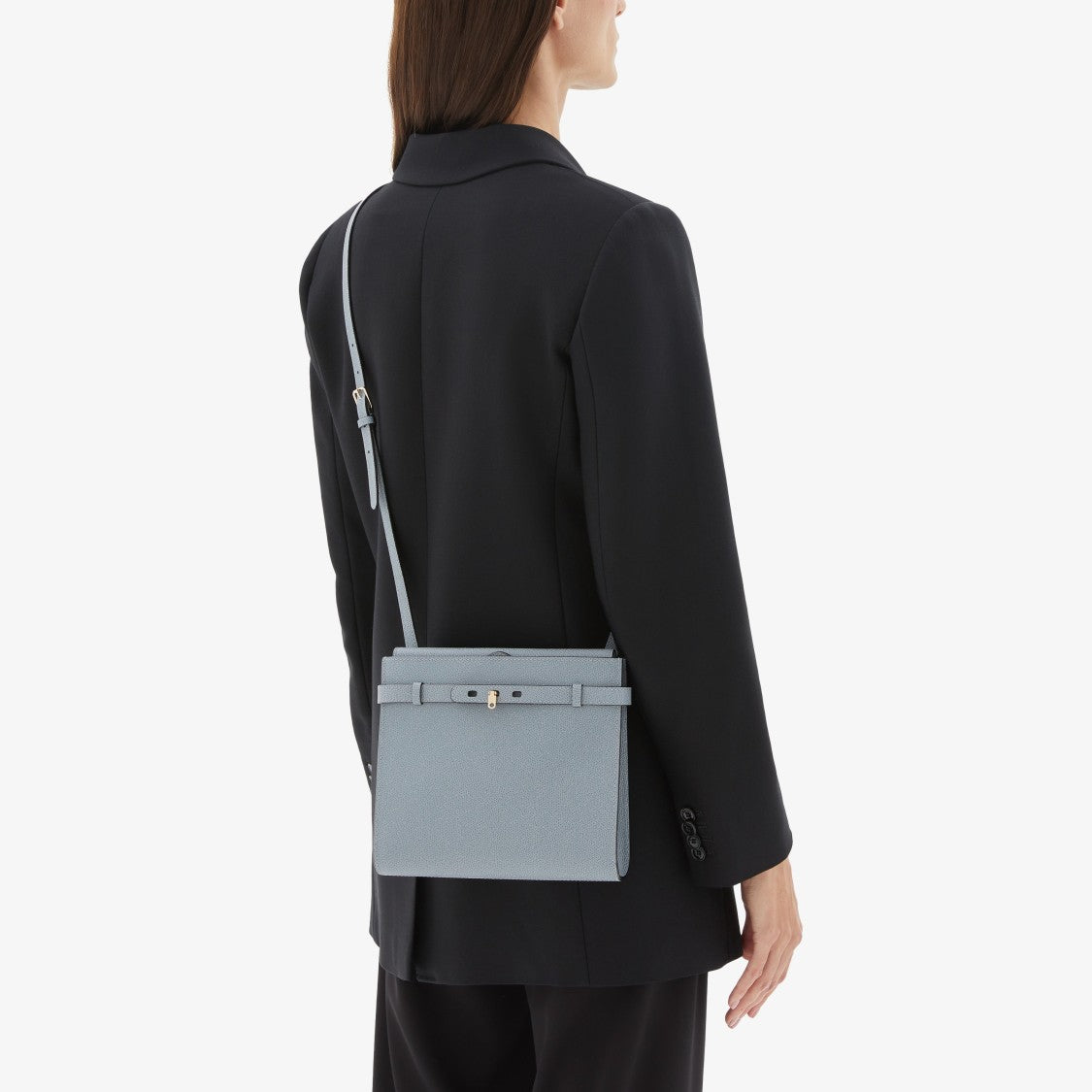 Valextra Brera B-Tracollina Crossbody B