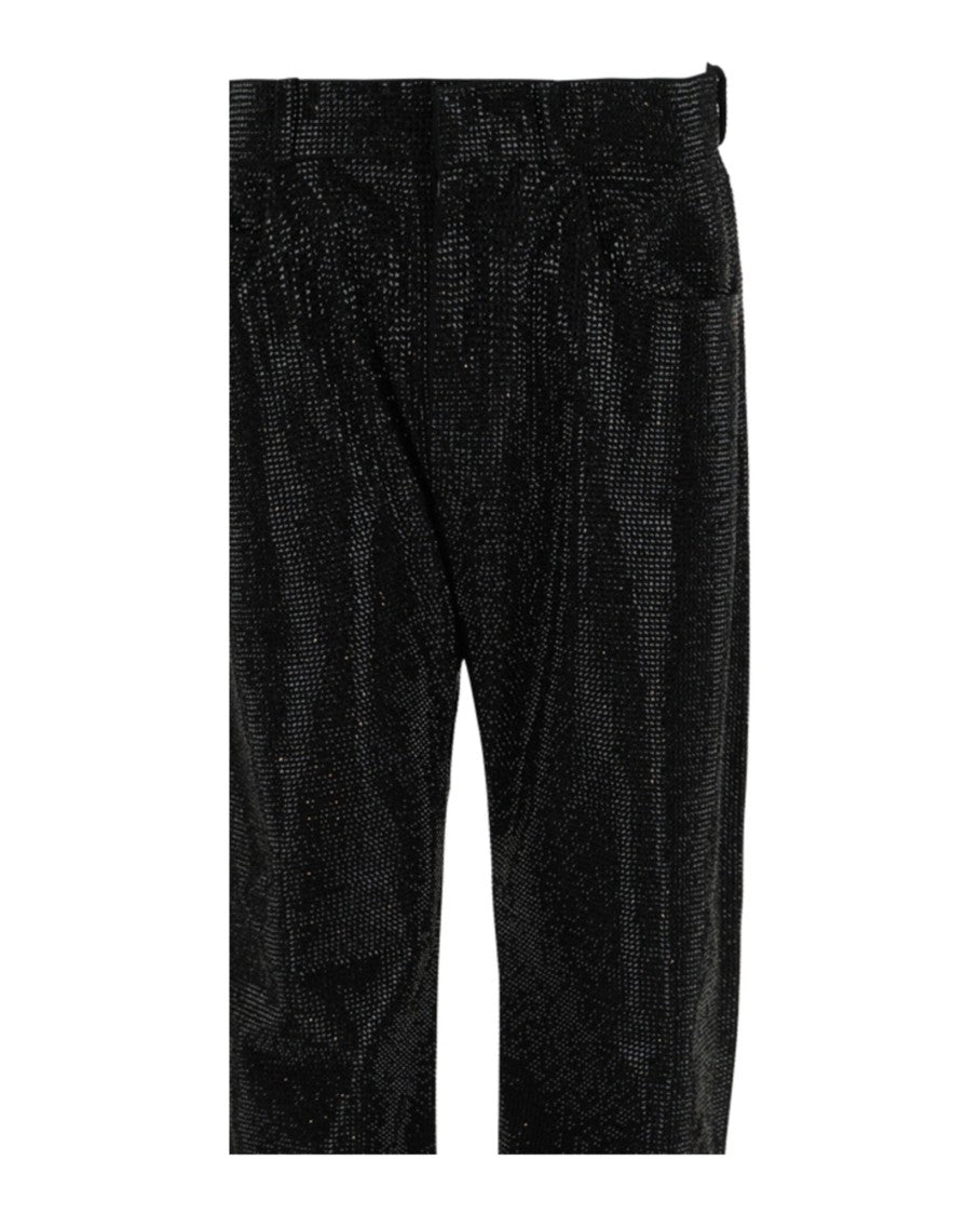Ferragamo Crystal-Embellished Pants